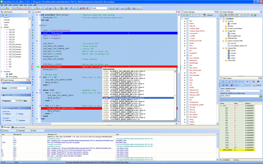 IDE Features