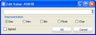 Edit Value Window