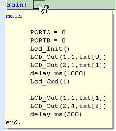 Code Folding
