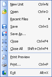 File Menu