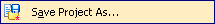 Save Project As