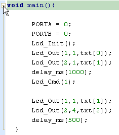 Code Folding