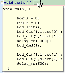 Code Folding