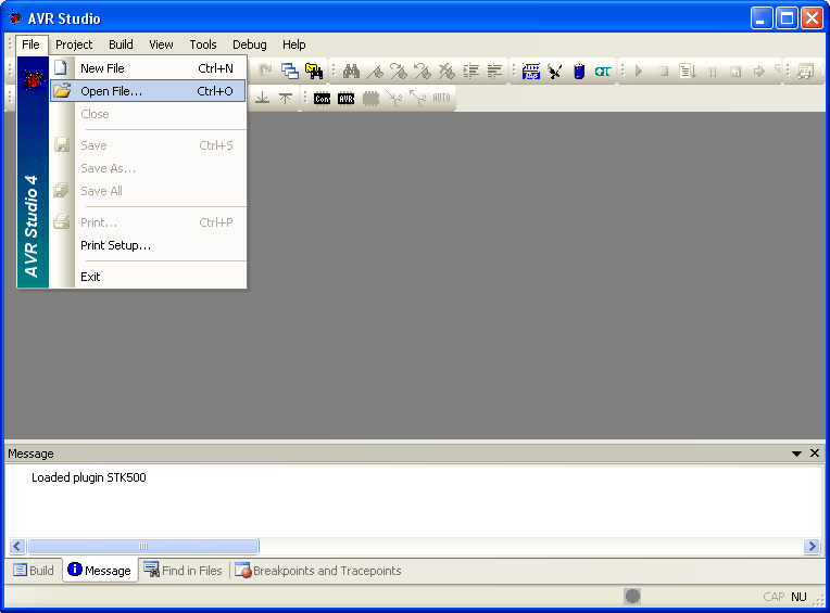 Open COFF file