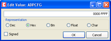 Edit Value Window